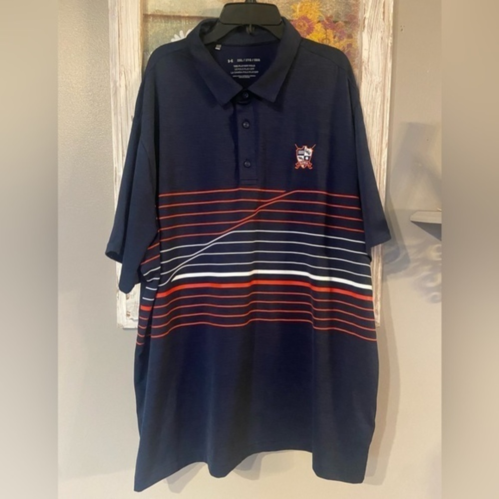 UNDER ARMOUR “The Playoff Polo” Size 2XL Elyria Ohio Polo